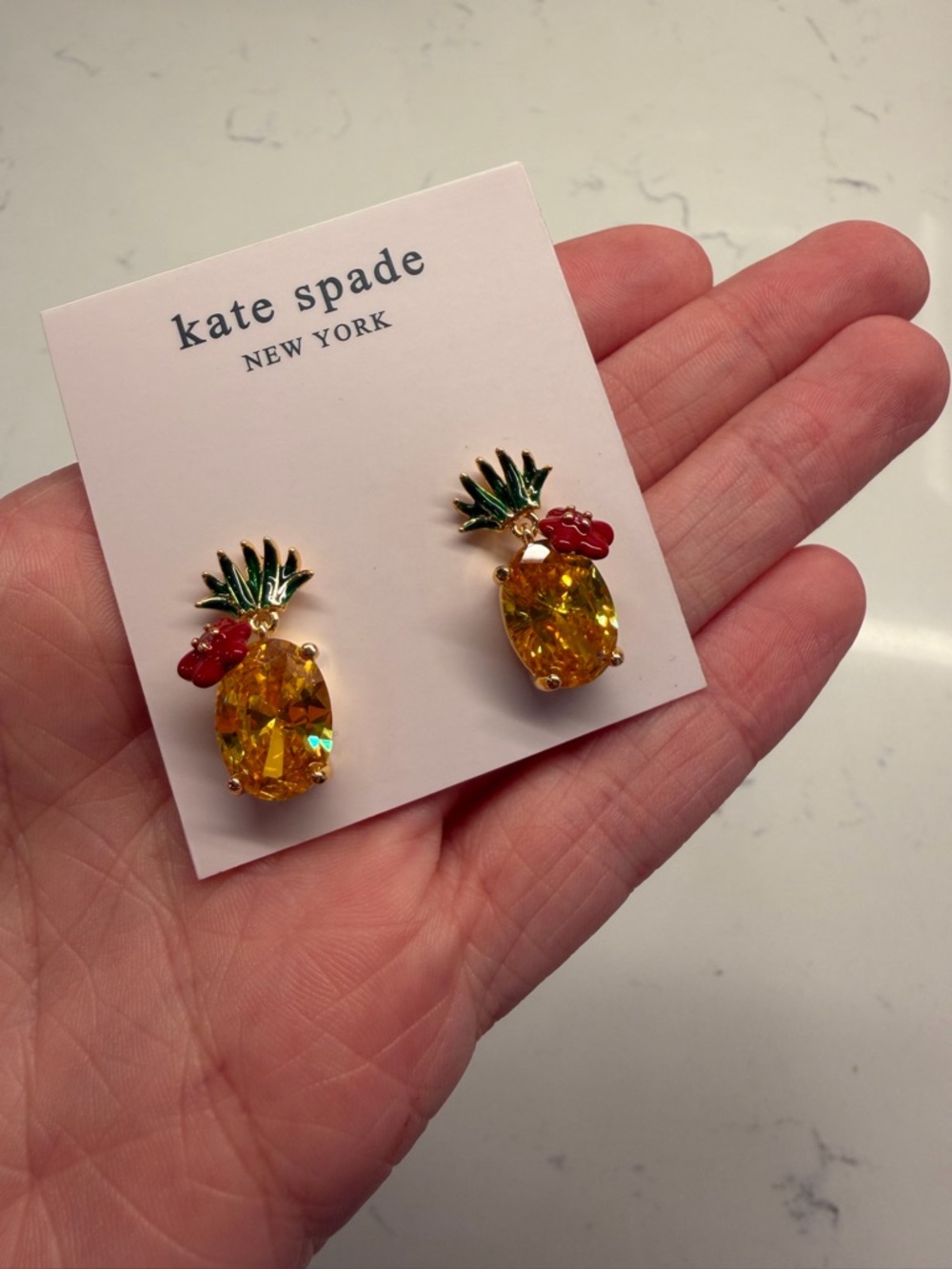 kate spade Pineapple Stud Earrings